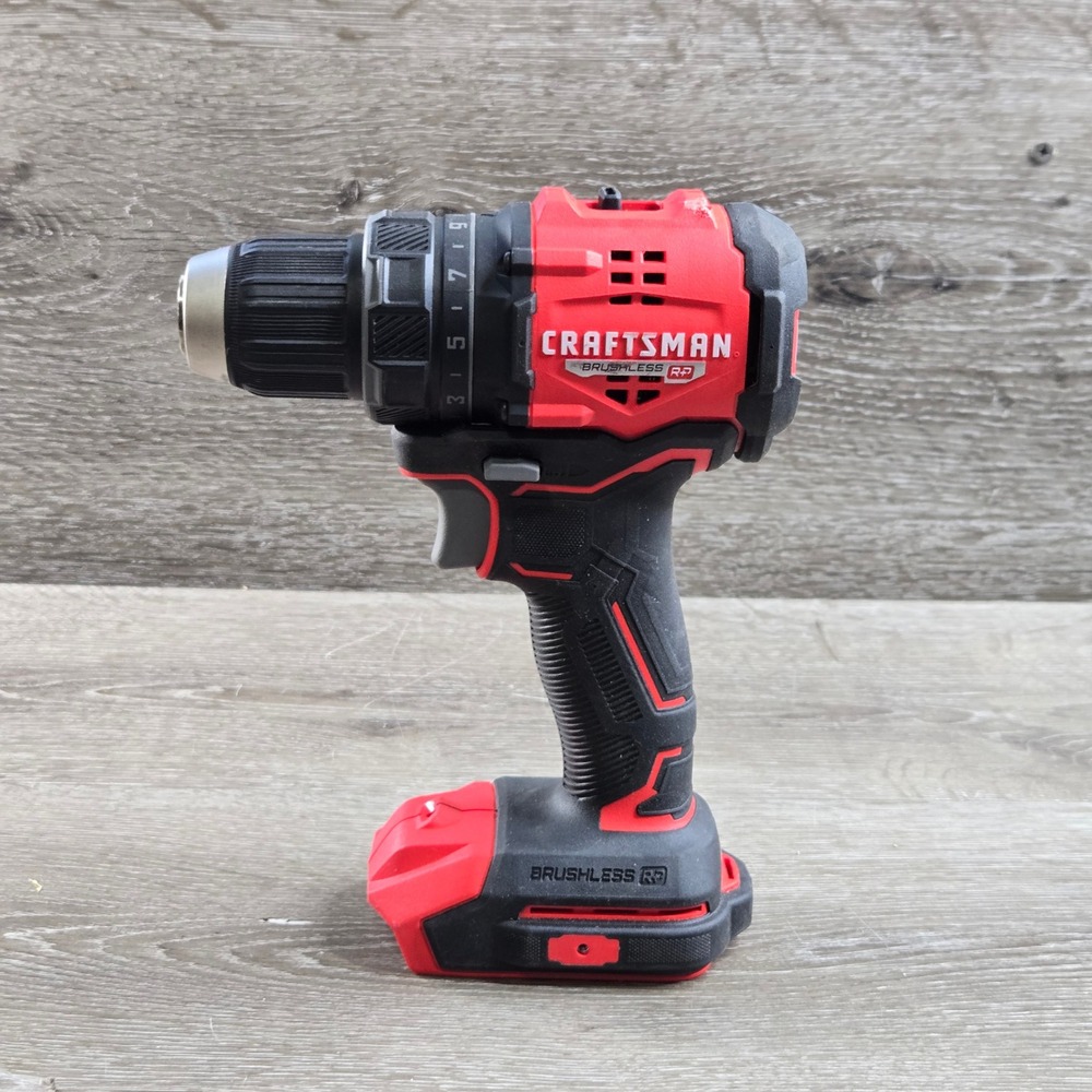 Craftsman CMCD714 V20 Brushless RP 1/2 in Drill Driver Red Black Tested